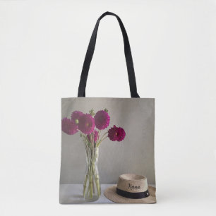 Bolsa Tote Fotografia Dahlia Original bonito Para Nana