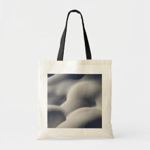 Bolsa Tote Fotografia de Abstrato de Neve Esparsa