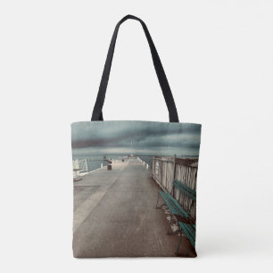Bolsa Tote Fotografia de Cais Lakeside