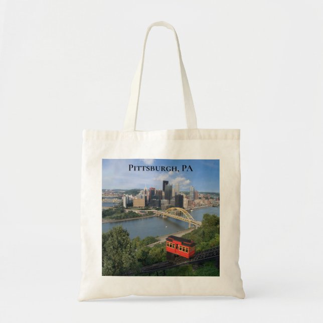 Bolsa Tote Fotografia de Pittsburgh Pensilvânia (Frente)