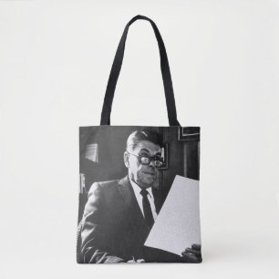 Bolsa Tote Fotografia de Ronald Reagan