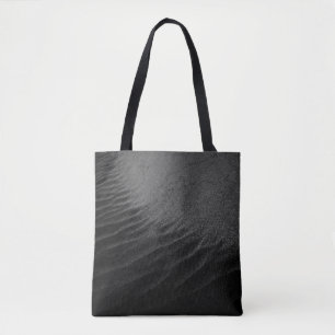 Bolsa Tote Fotografia em escala de cinza da areia