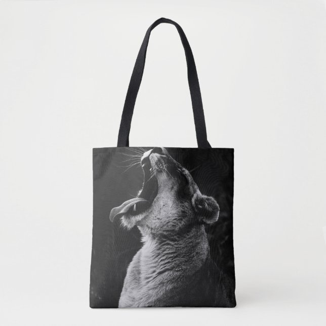 BOLSA TOTE FOTOGRAFIA EM GRAYSCALE DE SONHAGEM (Frente)