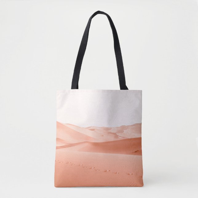 BOLSA TOTE FOTOGRAFIA EM PAISAGEM DE DESSERT (Frente)