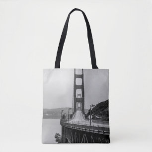 BOLSA TOTE FOTOGRAFIA GRASCALE DA PONTE DO CABO