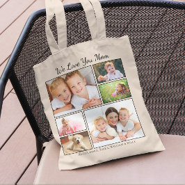 Bolsa Tote Fotos da mãe personalizadas