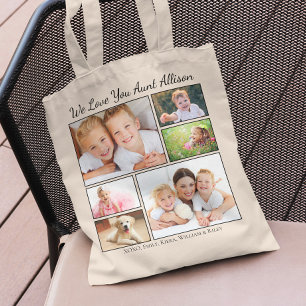 Bolsa Tote Fotos personalizadas da tia