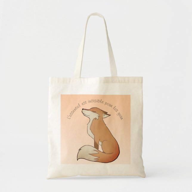 Bolsa Tote Fox Le Petit Prince (Frente)