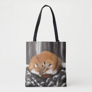 Bolsa Tote Fox Love em Stone Haven