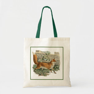 Bolsa Tote Fox Vermelha no País Russo Ilustração de Algodão