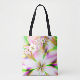 Bolsa Tote fractal floral
