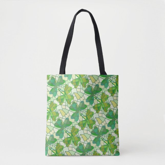 Bolsa Tote Fragmentos Shamrock (Frente)
