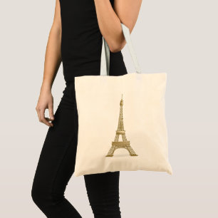 Bolsa Tote França França Paris Eiffel Tower La Tour Tote Bag