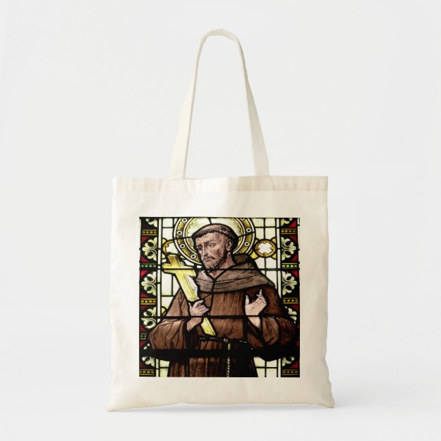 Bolsa Tote Franciscan Monk - Vidro colorido (Frente)