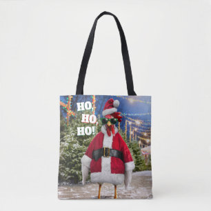 Bolsa Tote Frango de Papai Noel