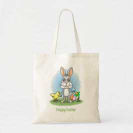 Bolsa Tote Frango e o coelho de Páscoa