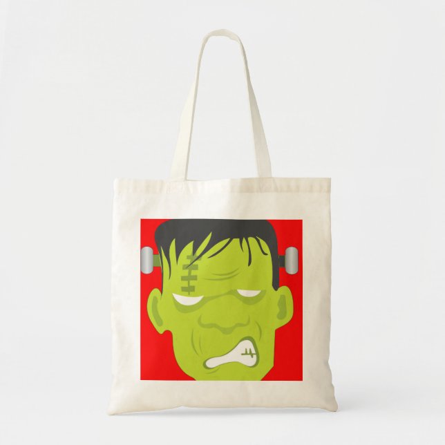 Bolsa Tote Frankenstein enfrenta a sacola (Frente)