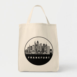 Bolsa Tote Frankfurt Alemanha Skyline