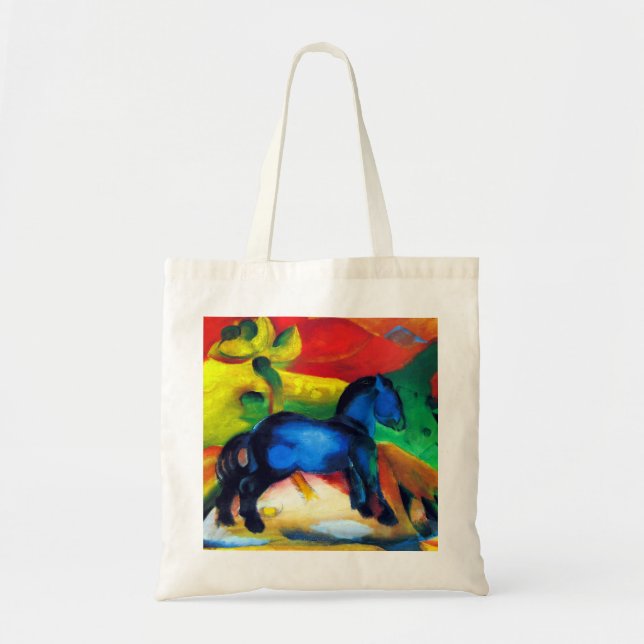 Bolsa Tote Franz Marc Little Blue Pony (Frente)