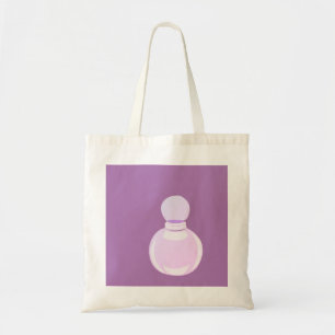 Bolsa Tote Frasco de Perfume Roxo