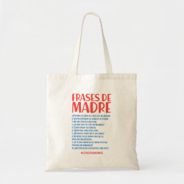 Bolsa Tote Frases de Madre