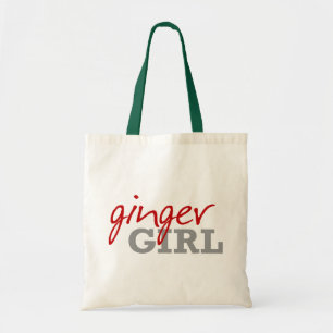 Bolsa Tote Freckles do Redhead da menina do gengibre