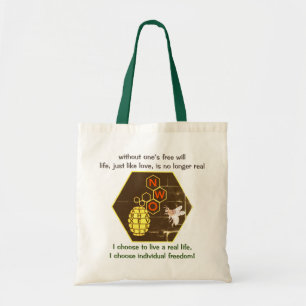 Bolsa Tote Free will = real life bag