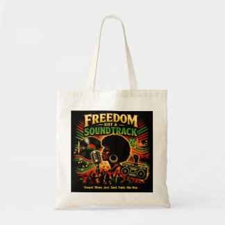 Bolsa Tote Freedom Tem Uma Sacola De Trilha Sonora
