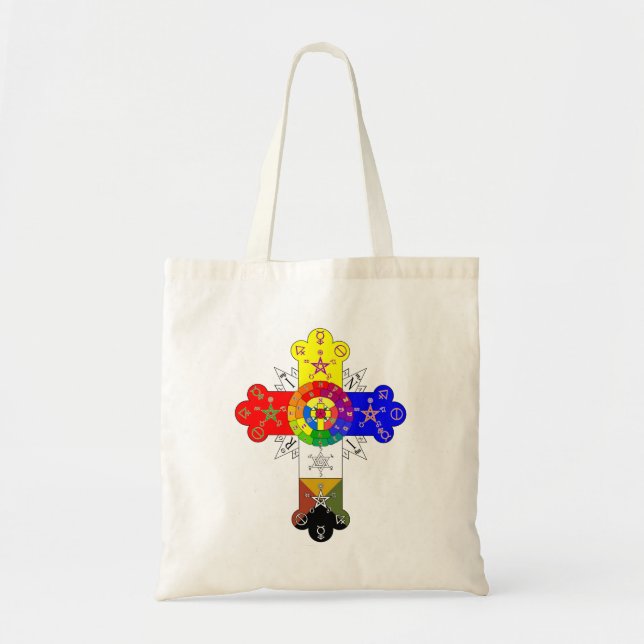 Bolsa Tote Freemasonic Rosy Cross (Frente)