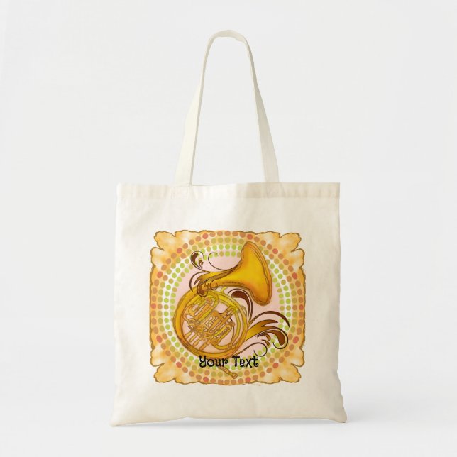 Bolsa tote French Horn Rhythm (Frente)
