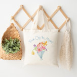 Bolsa Tote Fresco do mercado Buquê<br><div class="desc">Fresco do mercado Itens de correspondência de totas de Buquê branco disponíveis.</div>