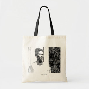 Bolsa Tote Frida Kahlo Black and White Portrait