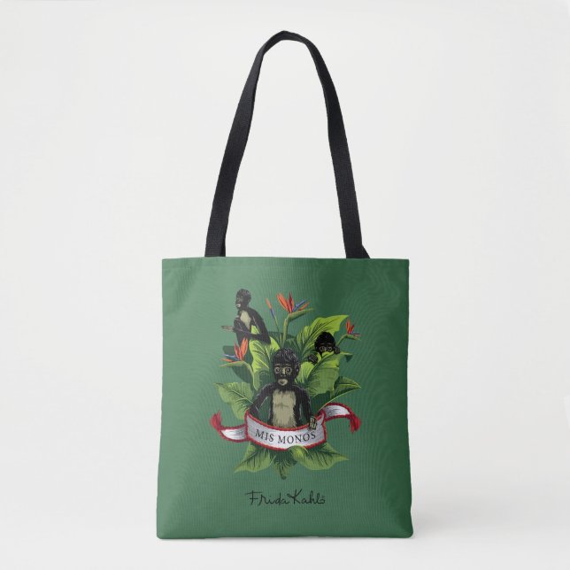 Bolsa Tote Frida Kahlo | Mis Monos (Frente)
