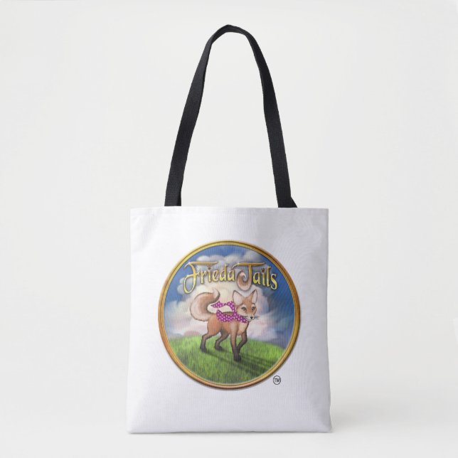 Bolsa Tote Frieda ata a sacola (Frente)
