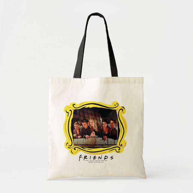 Bolsa Tote FRIENDS™ | A Galera na Varanda (Frente)