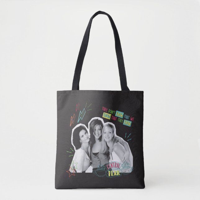 Bolsa Tote FRIENDS™ | Monica, Rachel & Phoebe (Frente)