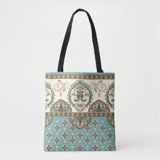 Bolsa Tote Fronteira Decorcional do Estilo Marroquino