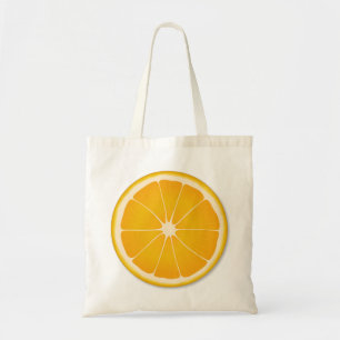 Bolsa Tote Fruta de Citros Laranja Sunshine
