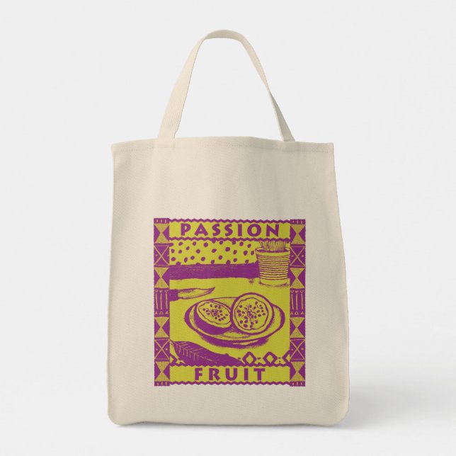 Bolsa Tote Fruta de Paixão (Verso)