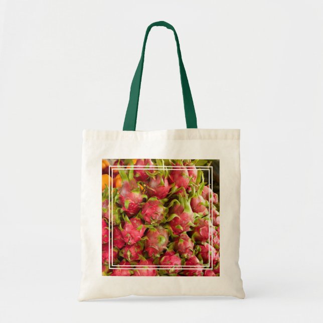 Bolsa Tote Fruta do Dragão | Mercado Can Duoc (Frente)