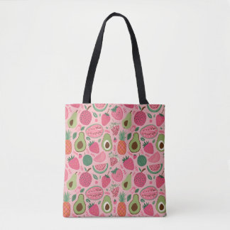 Bolsa Tote Fruta Frenzy: Uma alegria suculenta