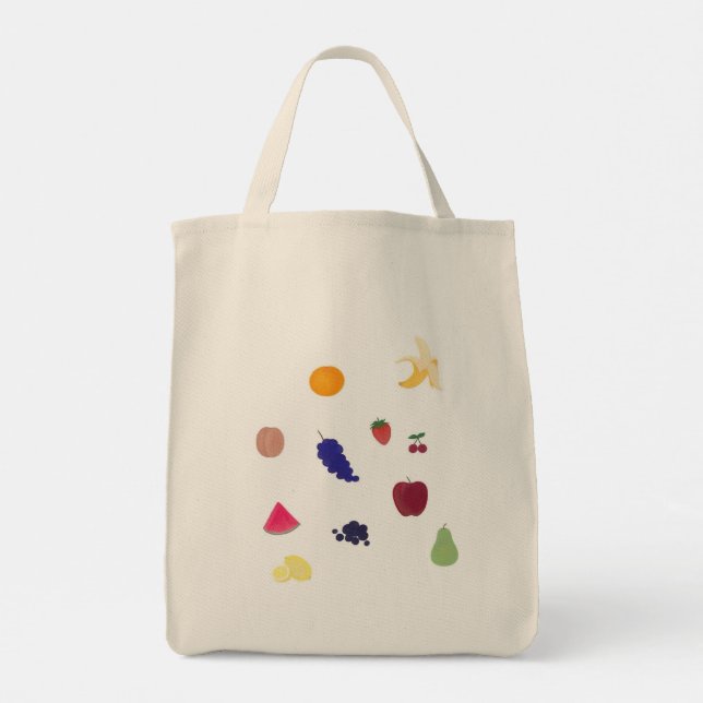 Bolsa Tote Fruta, Fruta, Fruta! (Verso)