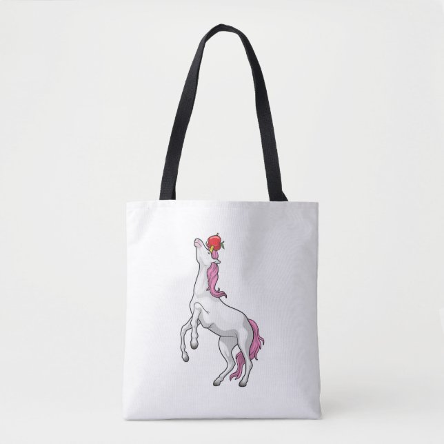 Bolsa Tote Fruta Unicorn Apple (Frente)