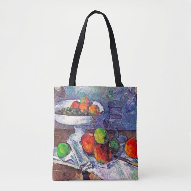 Bolsa Tote Fruta, Vidro e Maçãs, Cezanne (Frente)