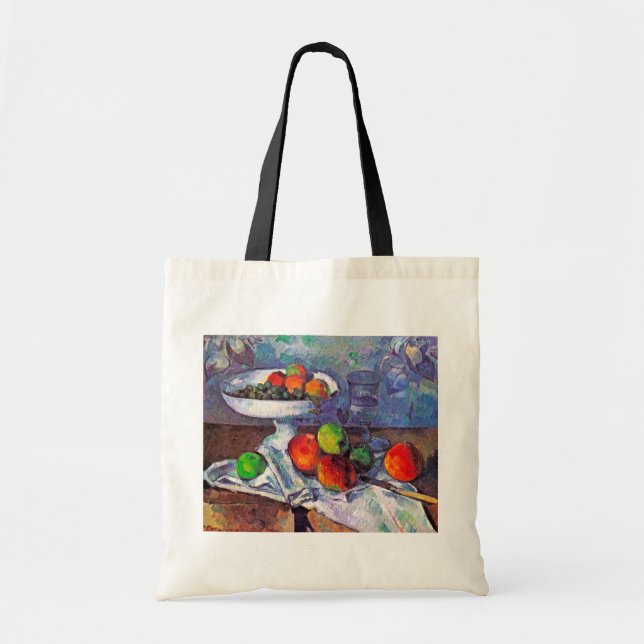 Bolsa Tote Fruta, Vidro e Maçãs, Cezanne (Frente)