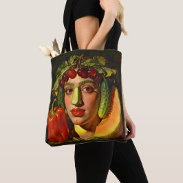 Bolsa Tote Frutas da Expressão – Um Retrato Surreal