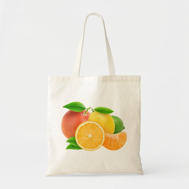 Bolsa Tote Frutas de Citrus (Frente)