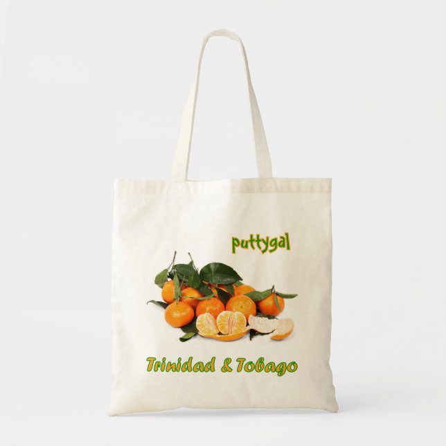 Bolsa Tote Frutas de Trinidad and Tobago Puttygal (Frente)