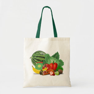 Bolsa Tote Frutas e legumes