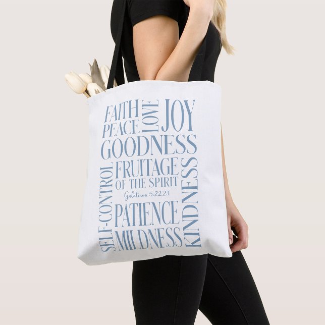 Bolsa Tote Frutificação do Espírito Gálatas 5 (Criador carregado)